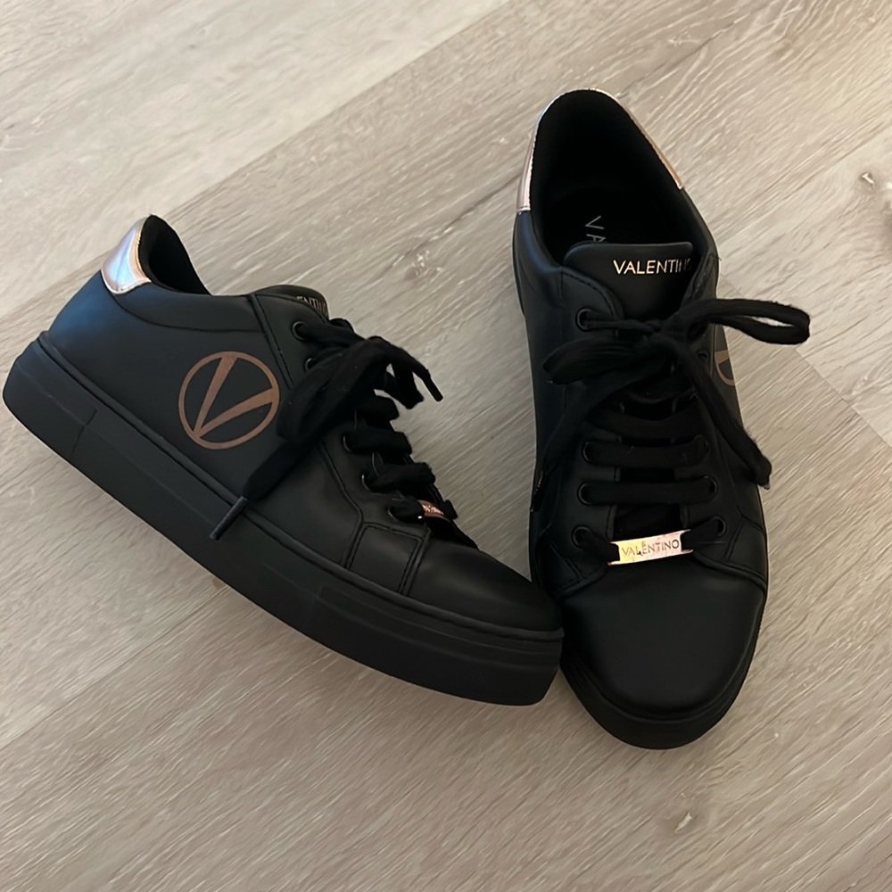 Valentino Leather Sneakers